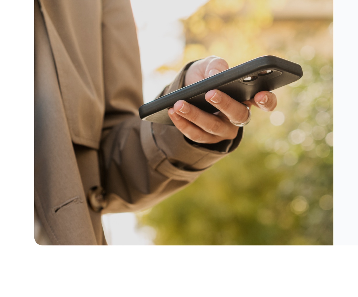 Client response on mobile